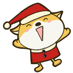 [LINEスタンプ] Shiba Christmas