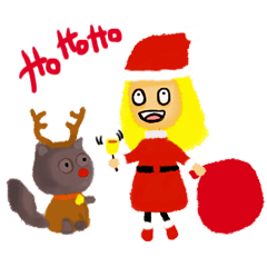 [LINEスタンプ] Christmas is coming to town