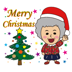 [LINEスタンプ] Q-Phoenix Christmas articles