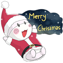 [LINEスタンプ] Pinoku Christmas editionの画像（メイン）