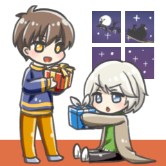 [LINEスタンプ] A normal Christmas