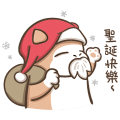 [LINEスタンプ] Multiple personality cat - Christmas