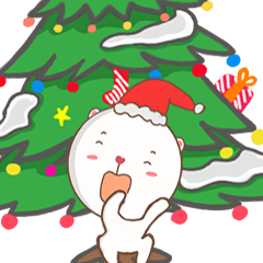 [LINEスタンプ] Merry Christmas by Mee Uanの画像（メイン）