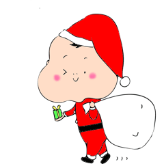 [LINEスタンプ] せーちゃんのクリスマス☆の画像（メイン）