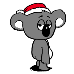[LINEスタンプ] Bob the grumpy koala
