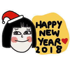 [LINEスタンプ] New Year Nuchy