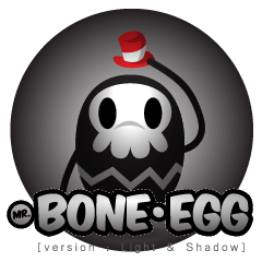 [LINEスタンプ] Mr. Bone-EGG