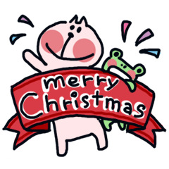 [LINEスタンプ] Christmas of part-time cat