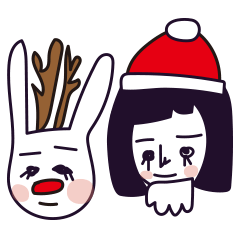 [LINEスタンプ] ふぁーふぁのクリスマスとお正月