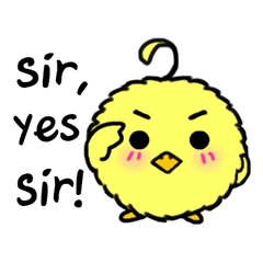 [LINEスタンプ] Little Chic Chick