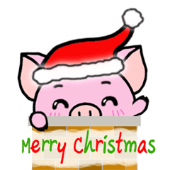 [LINEスタンプ] MooKlomDook V.Chrismas