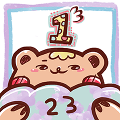 [LINEスタンプ] Cotton Bear (Cloud Bear)