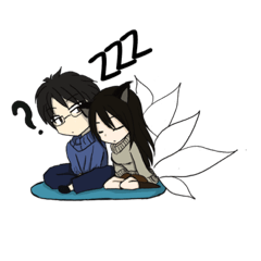 [LINEスタンプ] アリ＆ミク