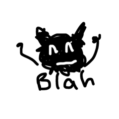[LINEスタンプ] blah