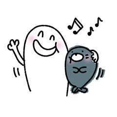[LINEスタンプ] I have a friend