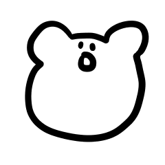 [LINEスタンプ] くまっぽくてうさぎっぽいやつ