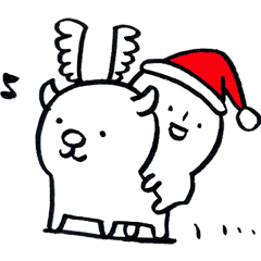 [LINEスタンプ] クリスマス ♪ お正月 ♪