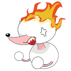 [LINEスタンプ] Hot-dogの画像（メイン）