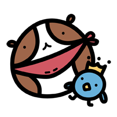 [LINEスタンプ] Bounce ＆ Spring