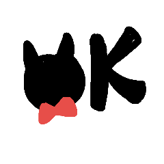 [LINEスタンプ] blackcattalk