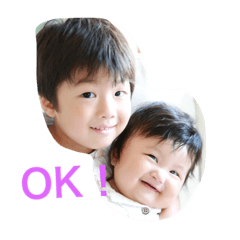 [LINEスタンプ] 子供の写真です。