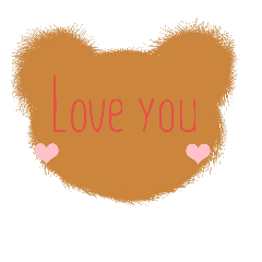 [LINEスタンプ] クマの英語スタンプ