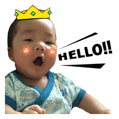 [LINEスタンプ] my baby my love my life
