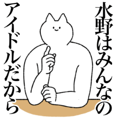 [LINEスタンプ] 水野さん専用！便利な名前スタンプ