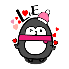 [LINEスタンプ] cutie pengu