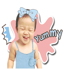 [LINEスタンプ] Maebelle Naughty girl