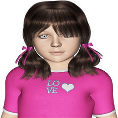 [LINEスタンプ] Sharon Kid