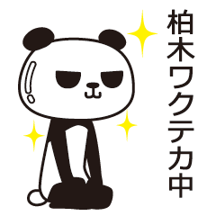 [LINEスタンプ] 柏木パンダの画像（メイン）