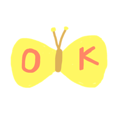 [LINEスタンプ] ちょうちょ
