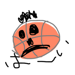 [LINEスタンプ] バスケットスタプ。