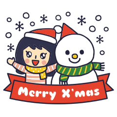 [LINEスタンプ] Guggig : Merry X'mas ＆ Happy New Year