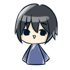 [LINEスタンプ] Chisana kao no mahi shonen