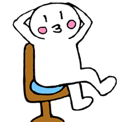 [LINEスタンプ] しろくん パート1