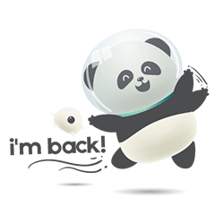[LINEスタンプ] Space Panda 2