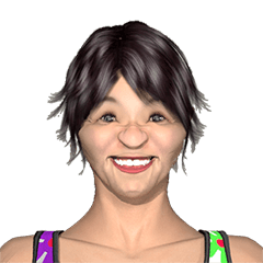 [LINEスタンプ] 顔の表情（女性）3