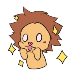 [LINEスタンプ] 表情豊かなリオンくん