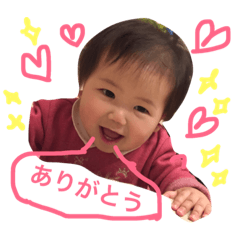 [LINEスタンプ] うちのまる子 （凛ver.3）