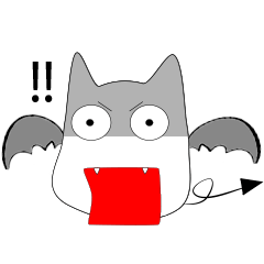 [LINEスタンプ] I am Bat