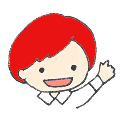 [LINEスタンプ] 赤い髪の彼。