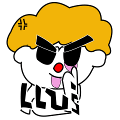 [LINEスタンプ] Mad Clown