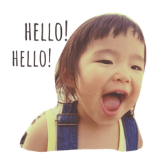 [LINEスタンプ] やんちゃな、なのちゃん①