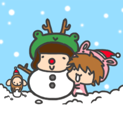 [LINEスタンプ] Merry merry christmas