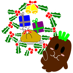 [LINEスタンプ] potato's christmas vacation