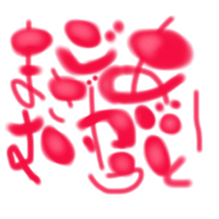 [LINEスタンプ] 手書き文字筆風