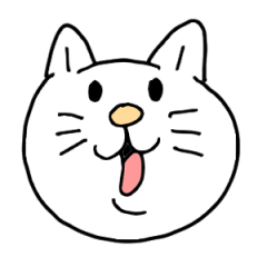 [LINEスタンプ] もちねこフェイス