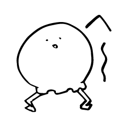 [LINEスタンプ] 布足坊主
